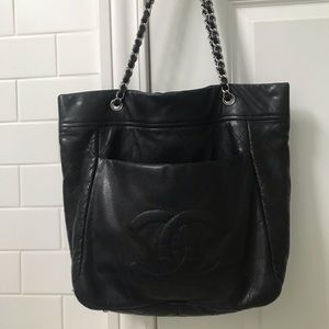 CHANEL Lambskin XL Shopper Tote